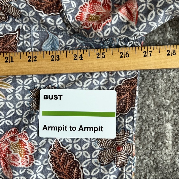 Reyn Spooner Button Shirt Hawaiian Floral Print 100% Cotton Men Size XXL - Picture 5 of 6